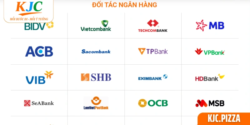 Các nhóm đối tác chính mà KJC đang làm việc cùng